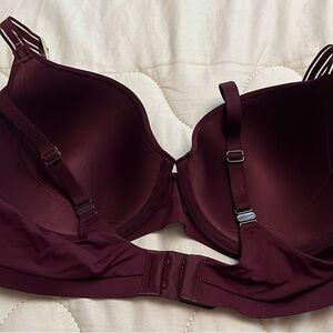 Maidenform T-shirt Underwire Deep Wine Bra
